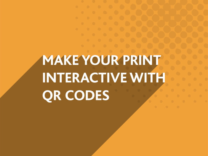 QR Codes can make your print interactive