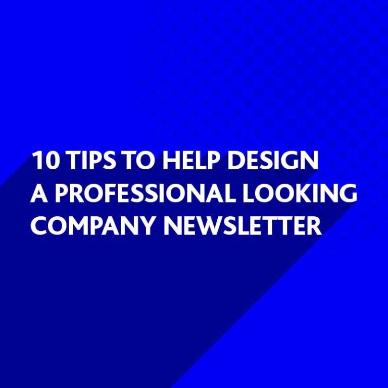 Company Newsletter Design