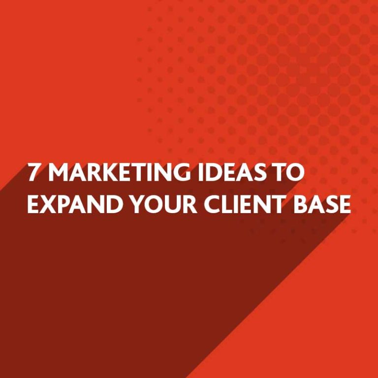 Marketing Ideas to expand your client base from BlueFlameDesign