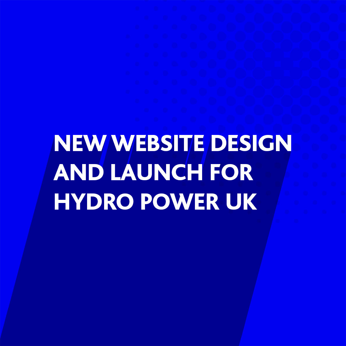 New website design for Hydro Power UK Ltd, Storrington