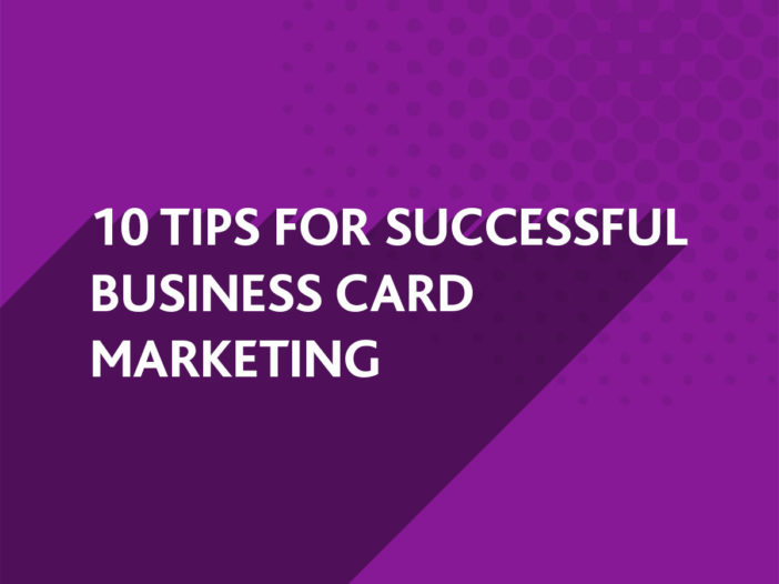 Successful Business Card Marketing