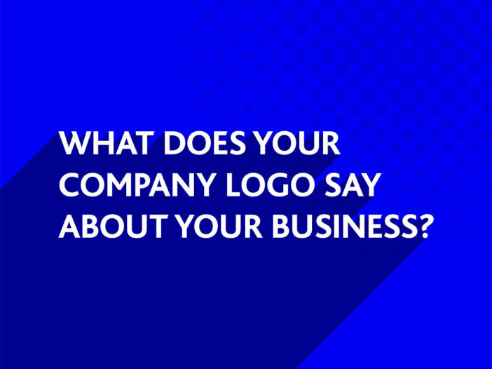What does your company logo say?